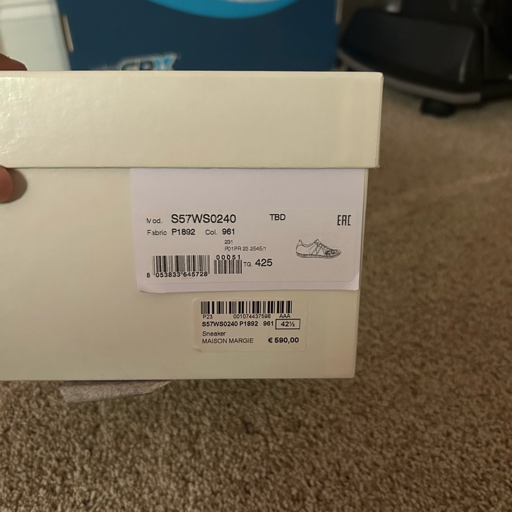 Maison Margiela White Shoe Box